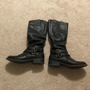 Brown Below Knee Womens Boots